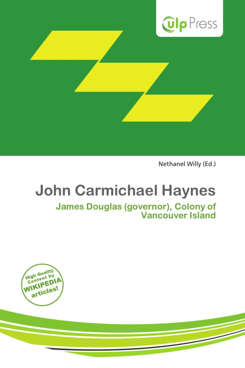 Книга John Carmichael Haynes 
