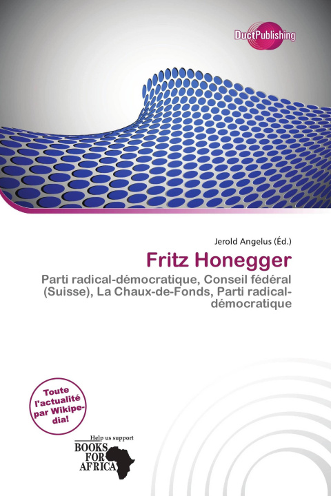 Libro Fritz Honegger 