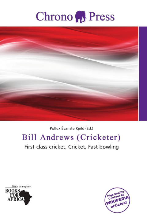 Könyv Bill Andrews (Cricketer) 