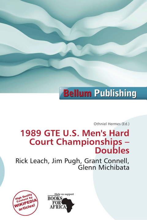 Livro 1989 GTE U.S. Men's Hard Court Championships - Doubles 