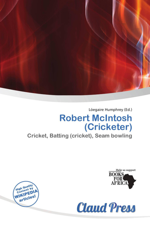Boek Robert McIntosh (Cricketer) 