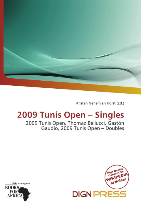 Könyv 2009 Tunis Open - Singles 