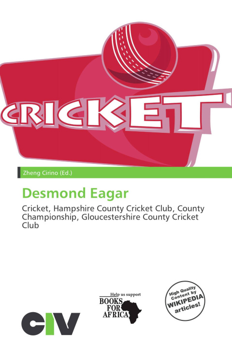 Boek Desmond Eagar 