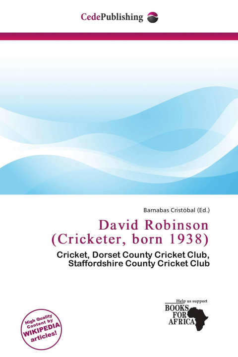 Carte David Robinson (Cricketer, born 1938) 