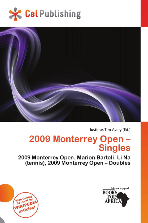 Книга 2009 Monterrey Open - Singles 