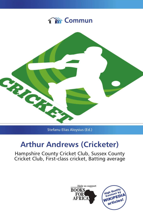 Buch Arthur Andrews (Cricketer) 