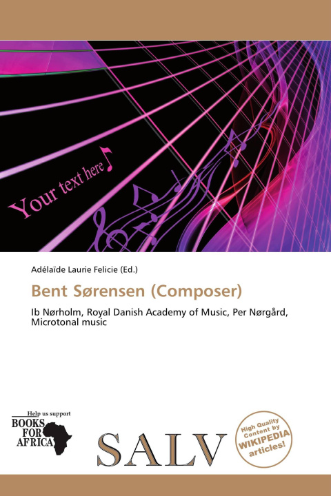 Книга Bent Sørensen (Composer) 