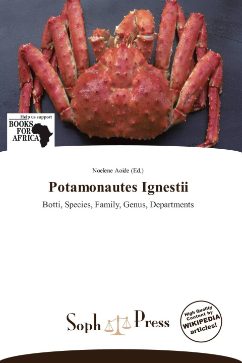 Livro Potamonautes Ignestii 
