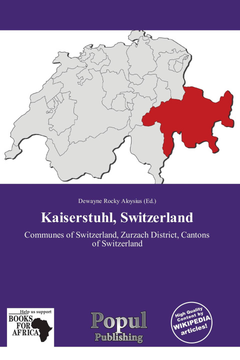 Carte Kaiserstuhl, Switzerland 