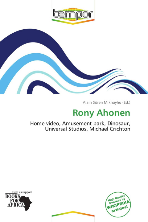 Buch Rony Ahonen 