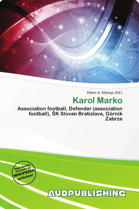 Kniha Karol Marko 