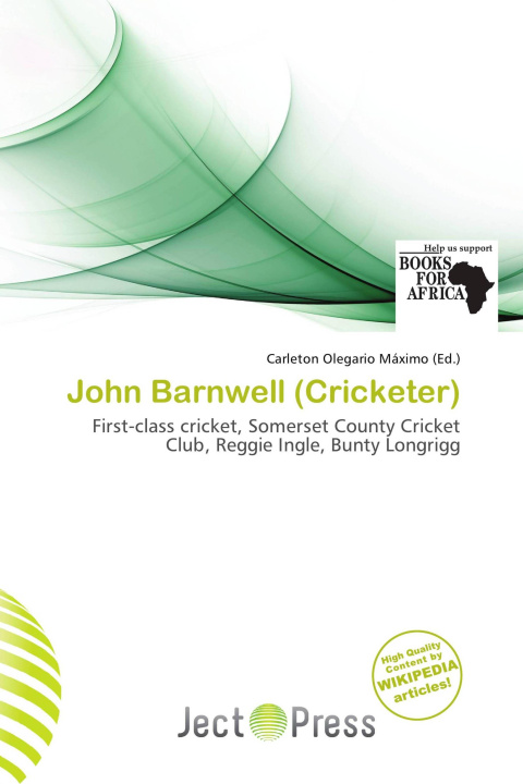 Книга John Barnwell (Cricketer) 