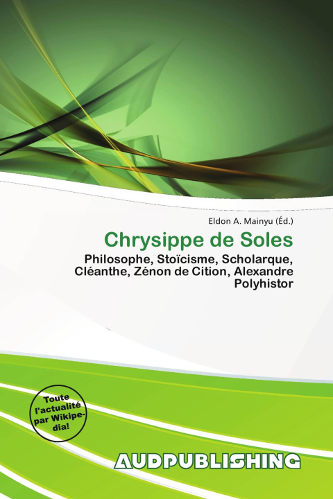 Könyv Chrysippe de Soles 