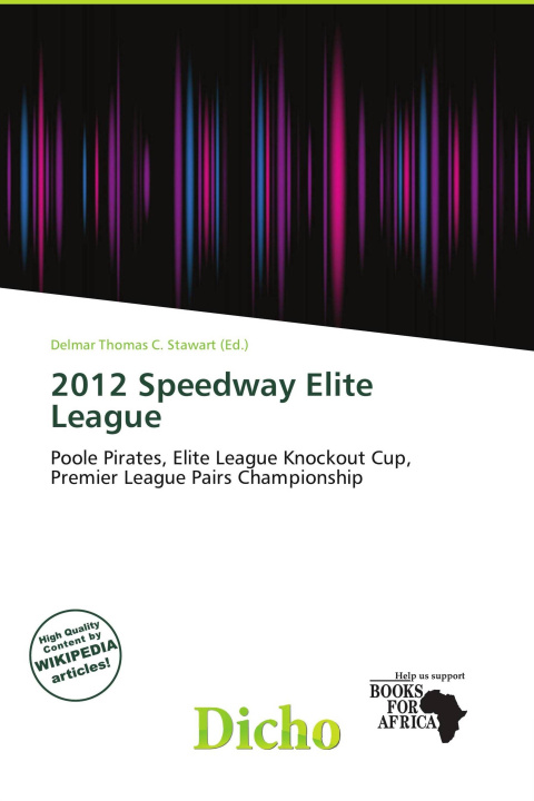 Книга 2012 Speedway Elite League 