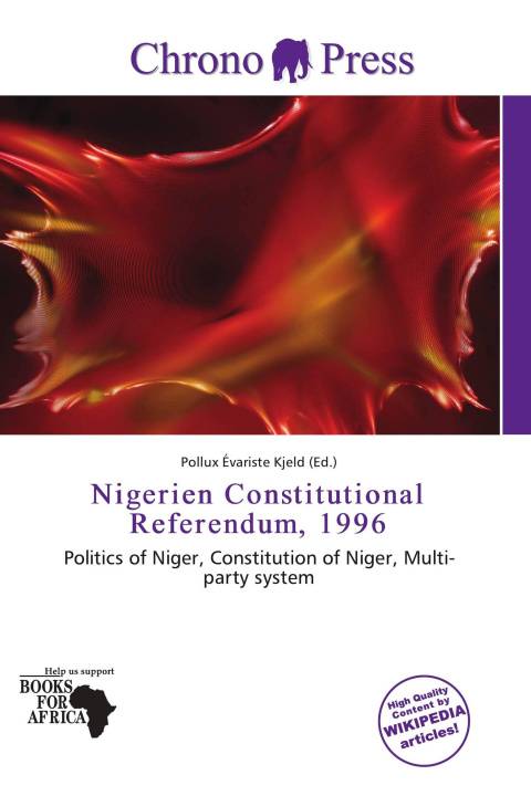 Carte Nigerien Constitutional Referendum, 1996 