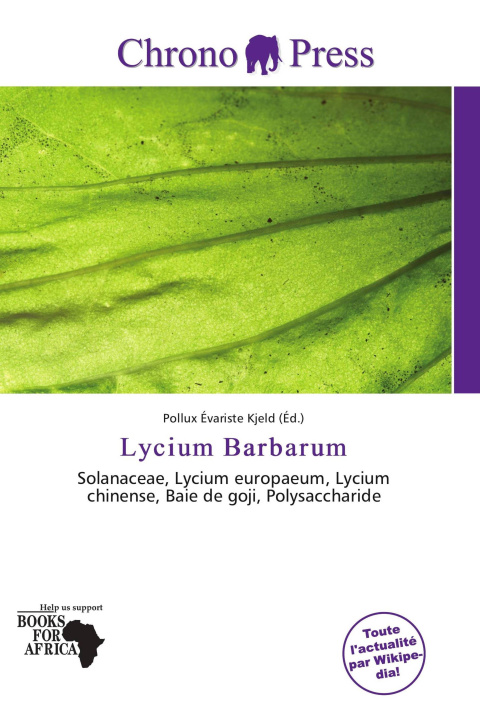 Carte Lycium Barbarum 