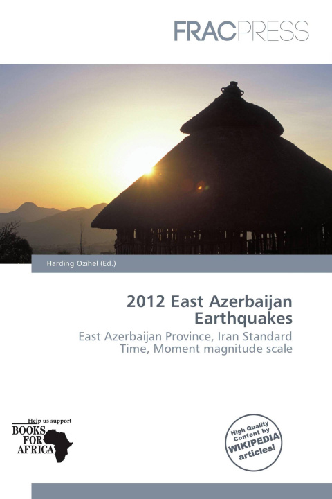 Könyv 2012 East Azerbaijan Earthquakes 