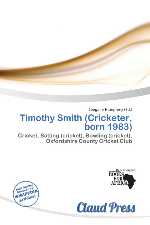 Книга Timothy Smith (Cricketer, born 1983) 