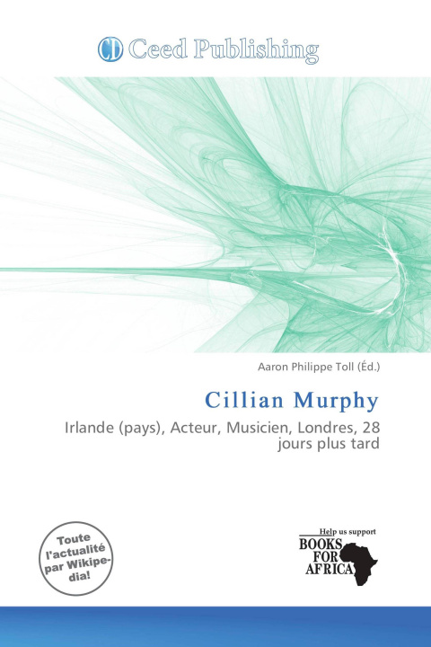Libro Cillian Murphy 