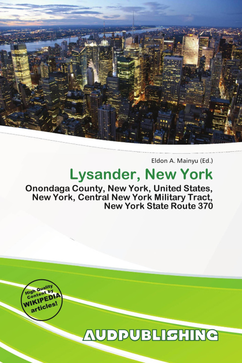 Könyv Lysander, New York 
