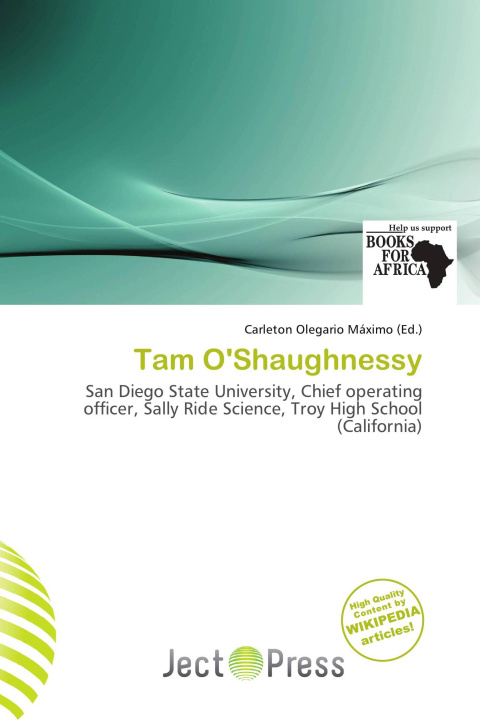 Könyv Tam O'Shaughnessy 