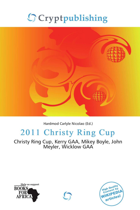Könyv 2011 Christy Ring Cup 