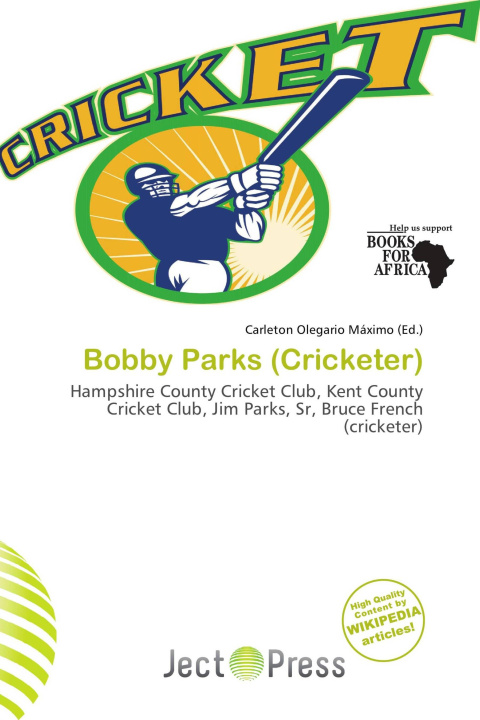 Carte Bobby Parks (Cricketer) 