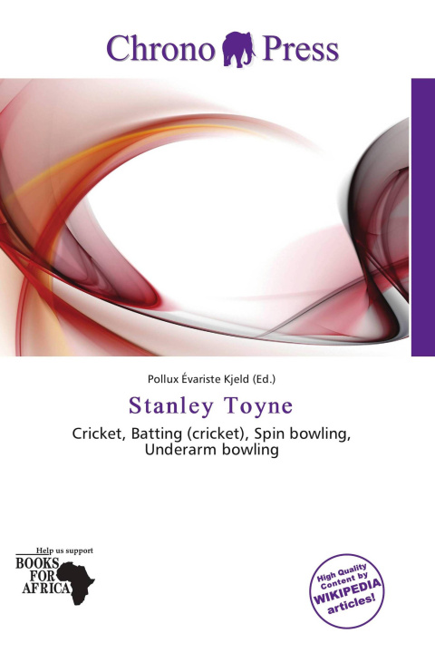 Könyv Stanley Toyne 