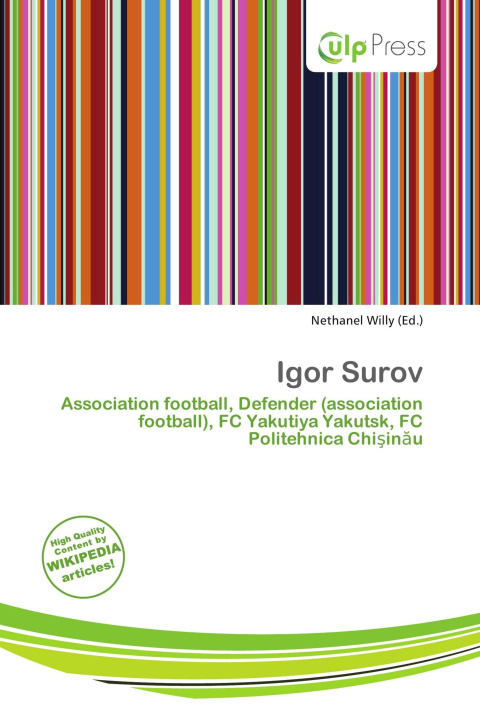 Libro Igor Surov 
