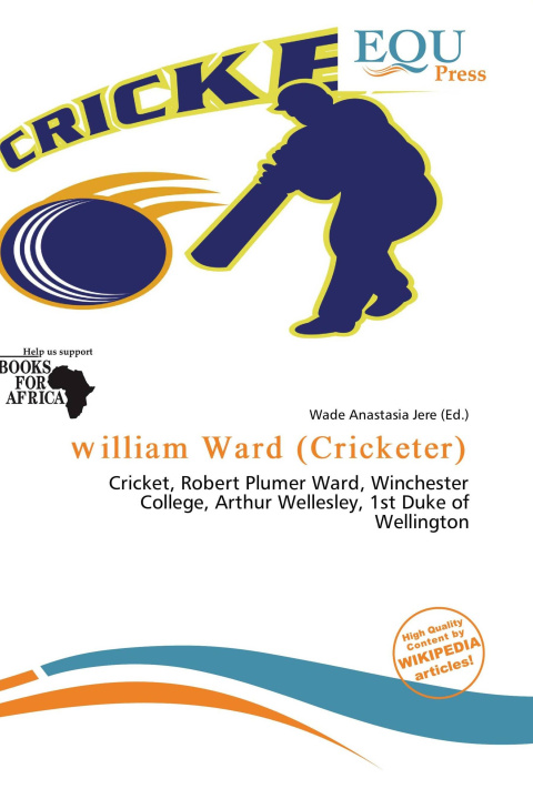 Boek William Ward (Cricketer) 