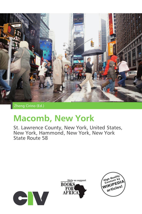 Carte Macomb, New York 