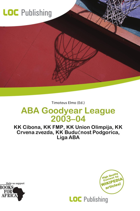 Книга ABA Goodyear League 2003-04 