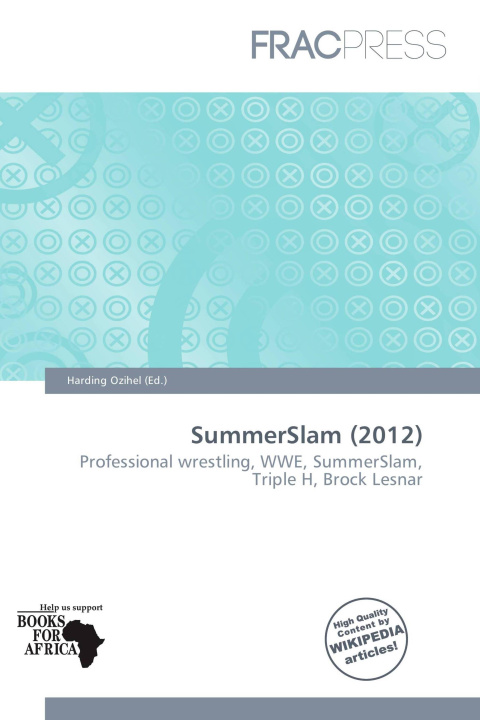 Książka SummerSlam (2012) 