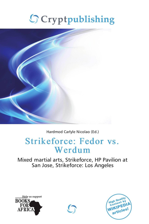 Książka Strikeforce: Fedor vs. Werdum 