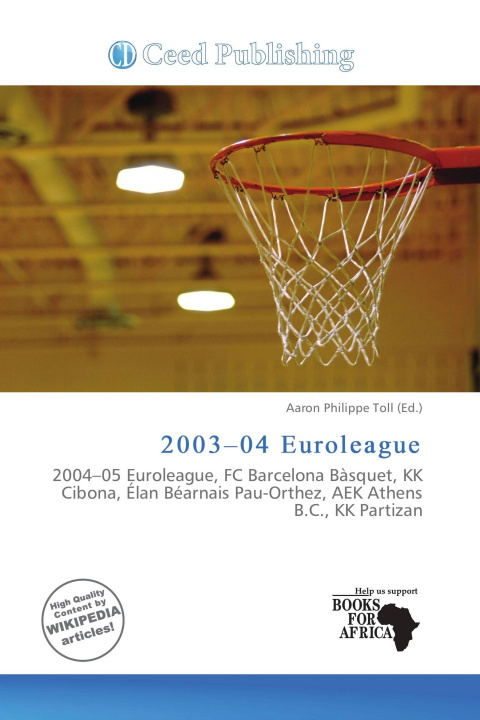 Książka 2003-04 Euroleague 