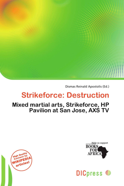 Libro Strikeforce: Destruction 