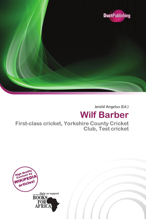 Книга Wilf Barber 