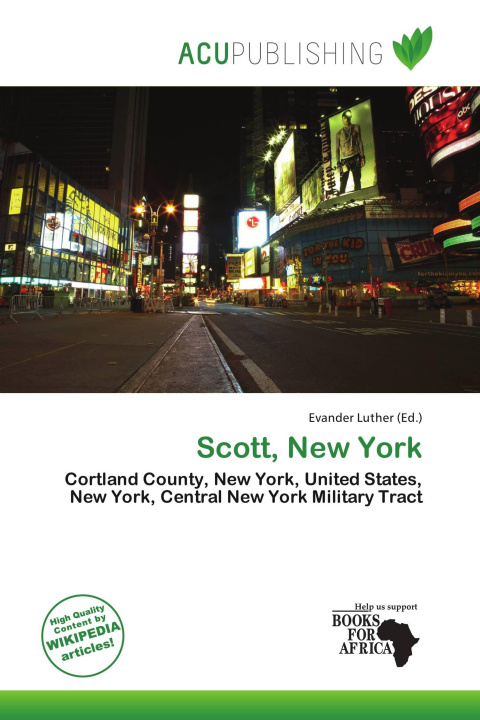 Книга Scott, New York 