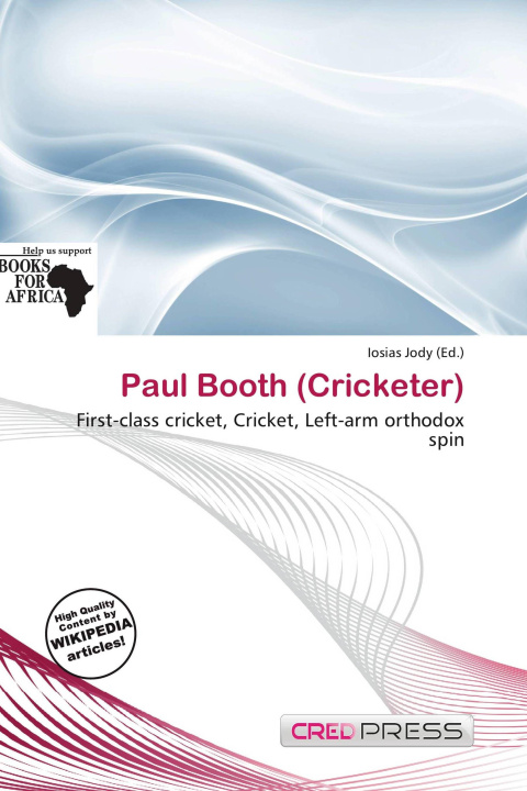 Libro Paul Booth (Cricketer) 