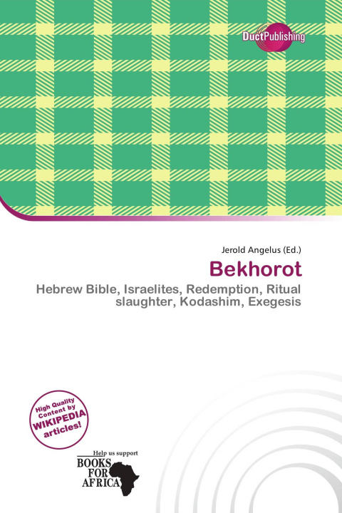 Libro Bekhorot 