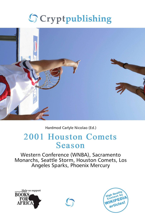 Książka 2001 Houston Comets Season 