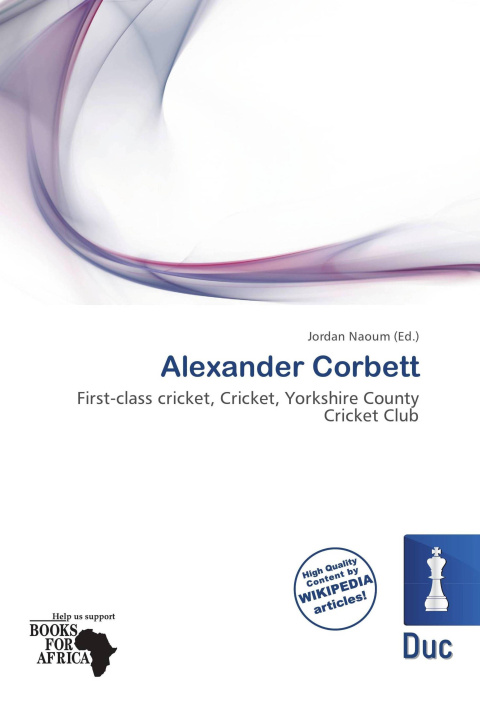 Knjiga Alexander Corbett 