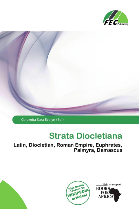 Carte Strata Diocletiana 