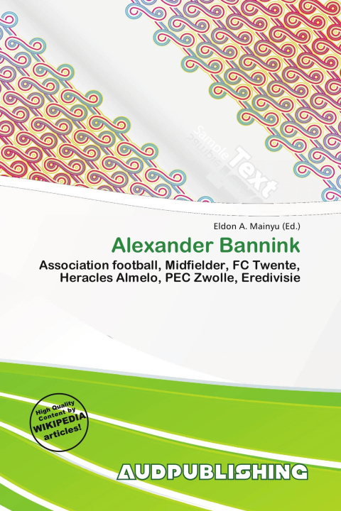 Boek Alexander Bannink 
