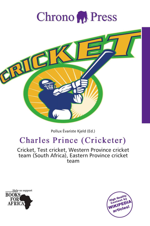 Книга Charles Prince (Cricketer) 
