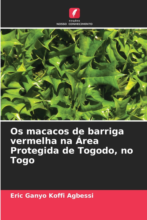 Kniha Os macacos de barriga vermelha na Área Protegida de Togodo, no Togo Eric Ganyo Koffi Agbessi