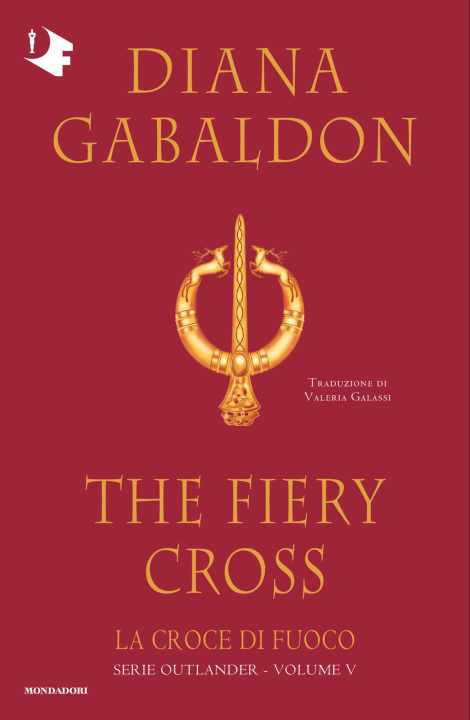 Könyv croce di fuoco. Outlander Diana Gabaldon