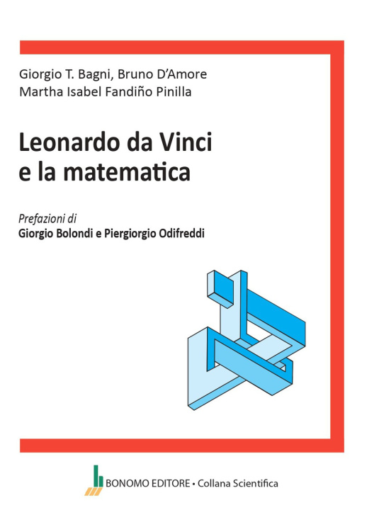 Livro Leonardo da Vinci e la matematica Giorgio T. Bagni