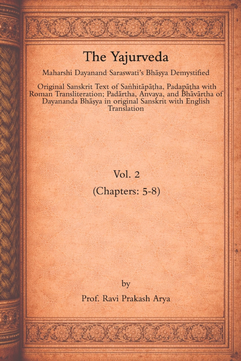 Buch The Yajurveda, Vol. 2 (Chapters Ravi Prakash Arya