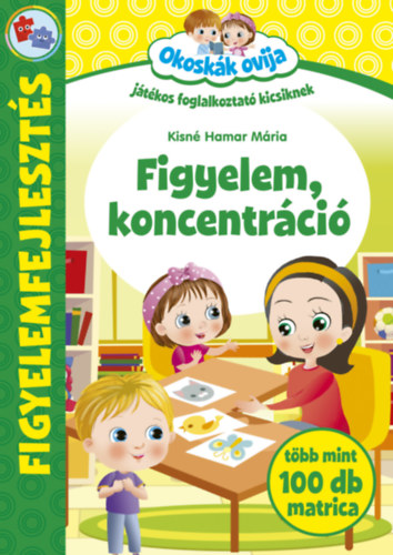 Libro Okoskák Ovija - Figyelem, koncentráció Kisnéhamar Mária